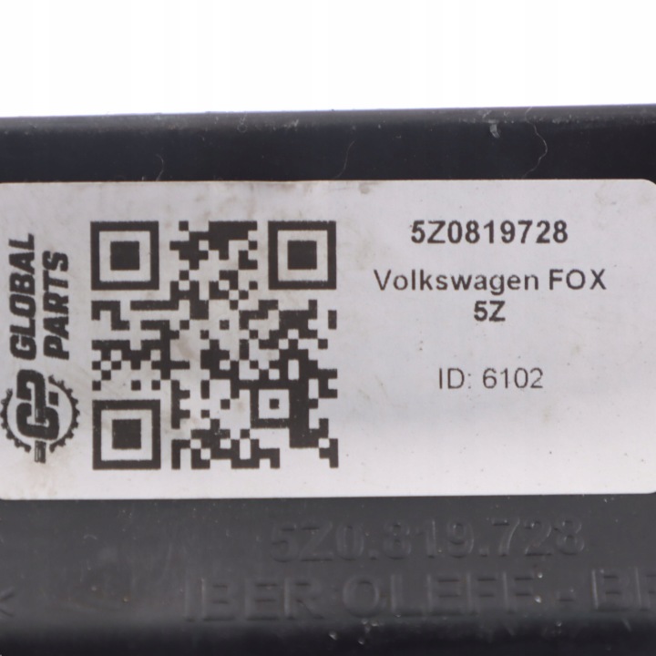 фото №13, Volkswagen fox 5z решітка повітропровід середня 5z0819728