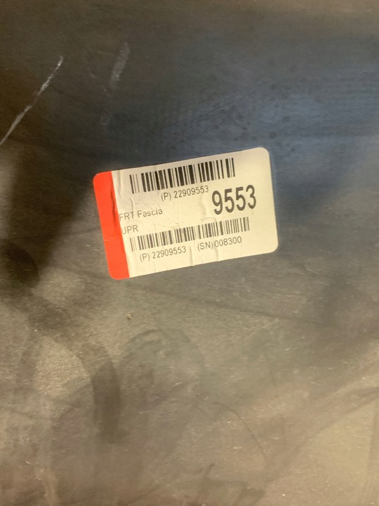 фото №12, Chevrolet corvette c7 2014- бампер накладка перед