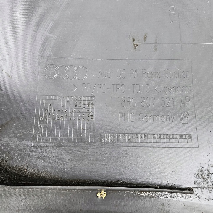 фото №7, Audi q5 i 1 8r 08-16 бампер зад задний pdc