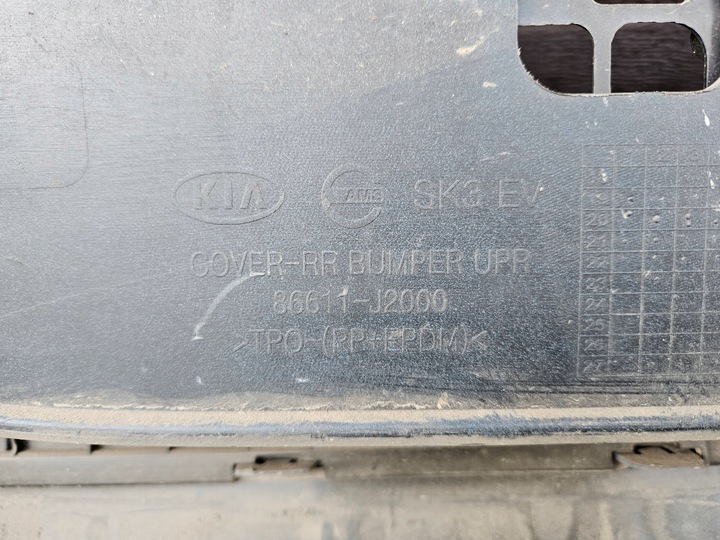 фото №9, Бампер зад задний kia e-soul e soul 3 iii 86611-j2000 + dol полный хороший org