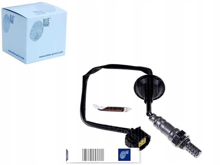 фото №1, Синий print лямбда-зонд количество проводов 4 475mm