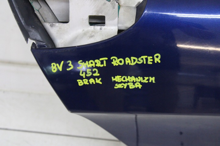 фото №8, Smart roadster 452 02r- двері праві передні правий перед eaf