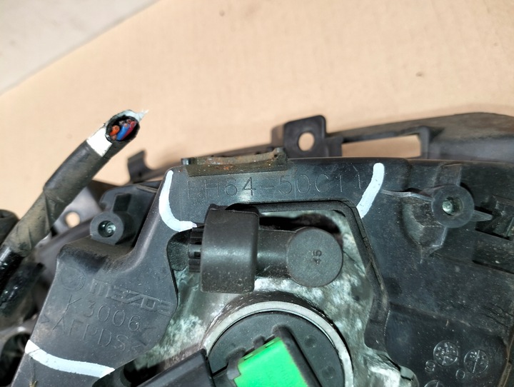 фото №7, Галоген решітка поворотник бампера mazda cx7 cx-7 рестайлінг 2009-2012 праві