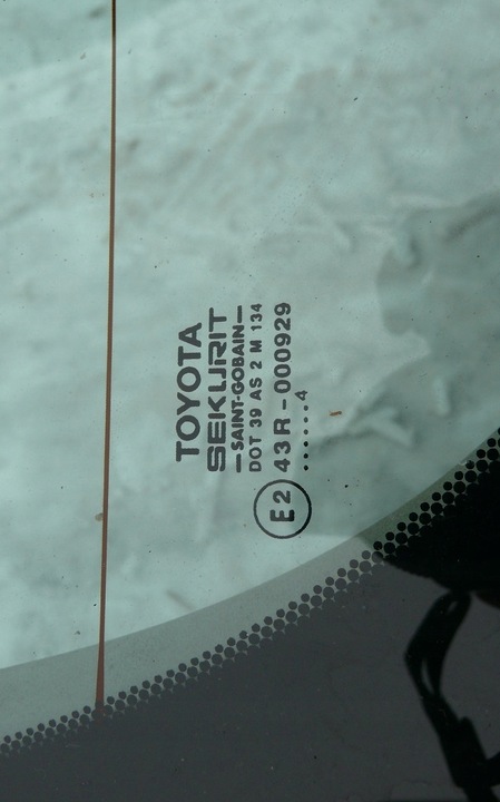 фото №11, Крышка стекло багажника toyota avensis ii 2 t25 03-06 хэтчбек