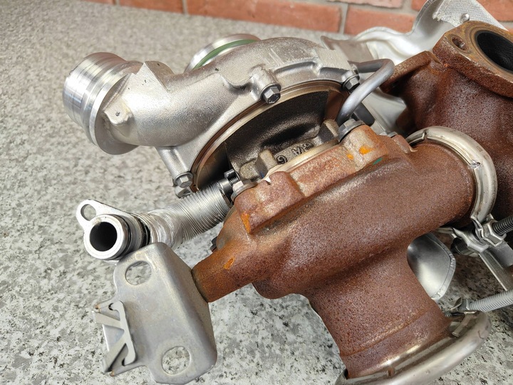 фото №13, Турбіна турбонагнітач bmw 2.0d b47 g30 g31 g01 g02 8579212 8579213