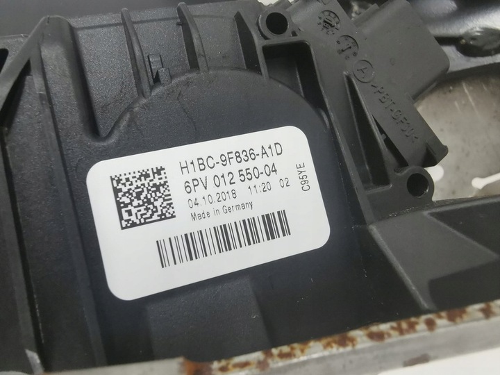 фото №6, Ford fiesta mk8 1.1 бензин 2017-21r.- педалі kpl.