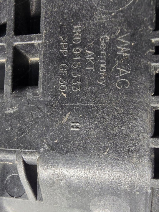 фото №6, Vw golf vi passat b7 audi a3 8p основа акумулятора 1k0915333h