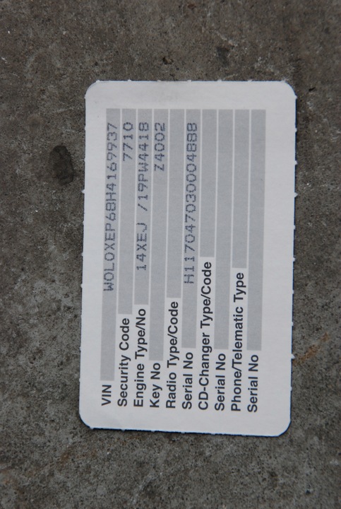 фото №5, Opel corsa e радіо великий lcd дотик 42518022 код