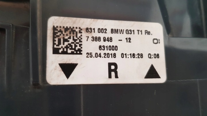 фото №12, Bmw 5 g30 g31 2018 po право лампи задні