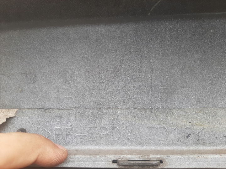 фото №15, Бампер перед vw golf 6 vi 5k0 gti gtd 2008-2013 pod омыватель ксенон 6x pdc