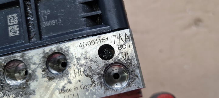 фото №10, A6 c7 4g насос тормозная abs 4g0907379l 4g0614517aa a7 4g