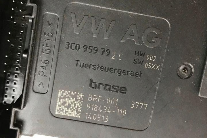 фото №4, Двигунчик скла передніх лівих двері vw passat b7 362 3c0959792c 2.0l