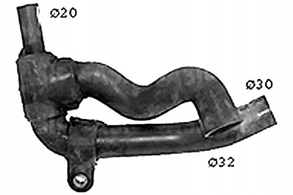 фото №2, Sasic шланг гнучкий радіатор 3595 xw4726 220