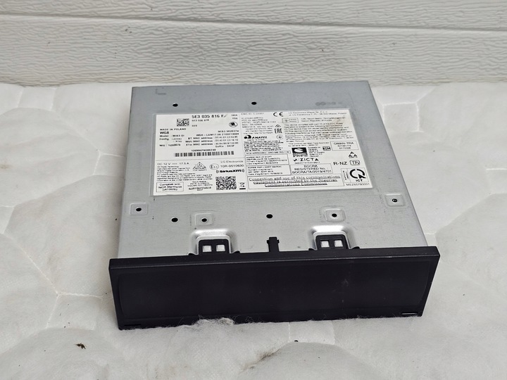 фото №1, Радіо зчитувач мультимедіа mmi mib3 модуль skoda octavia iv 5e3035816f