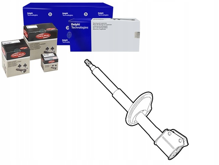 фото №1, Delphi амортизатор 5208g0 5208k0 9671325680 967132