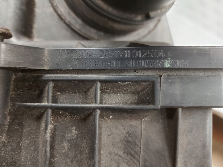 фото №8, Opel meriva b 1.4 корпус фильтра воздуха 13340813 13262124