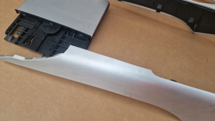 фото №8, Декоры планки пепельница защита туннеля audi a6 c7 алюминий шлифованный