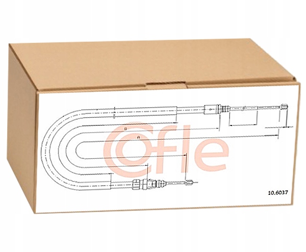 фото №1, Трос 10.6037 cięgło, тормоз postojowy