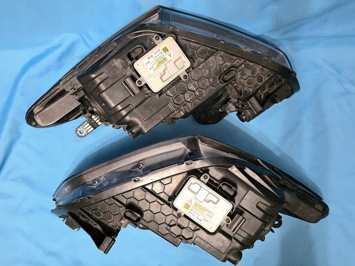 фото №11, Hyundai santa fe рестайлінг 2015-2018 ксенон led лампи перед фари комплект eu