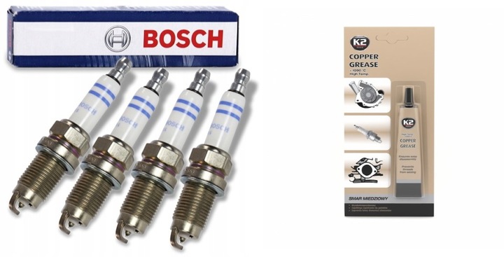 BOSCH СВІЧКА ЗАПАЛЮВАННЯ СУПЕР PLUS +8 FR7DC + МАСТИЛО