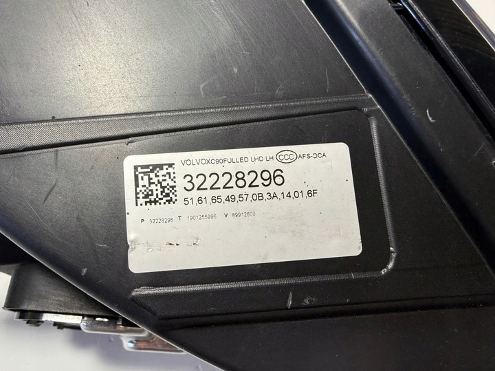 фото №9, Volvo xc90 лампа лампы передние полный led комплект 32228297 32228296