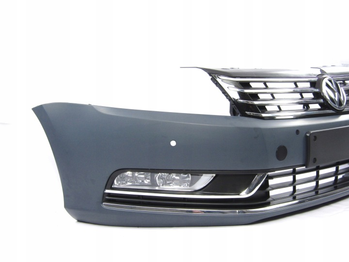 фото №11, Бампер передний vw passat b7 10 - 14 pdc-4 / bez распылитель.