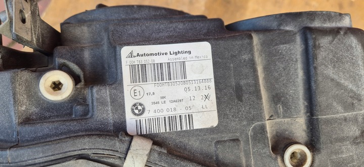 фото №8, Фара правый левый ксенон bmw f25 f26 x3 x4 рестайлинг