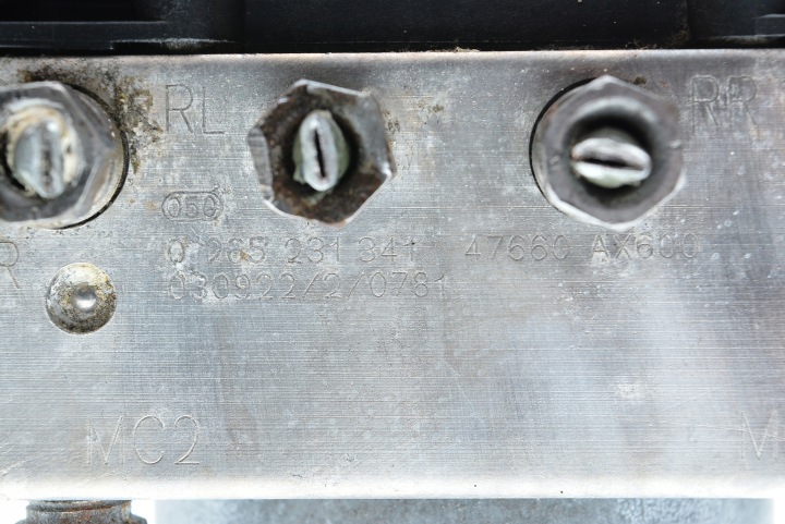 фото №6, Блок управления abs micra iii k12 0265800319 0265231341 описание