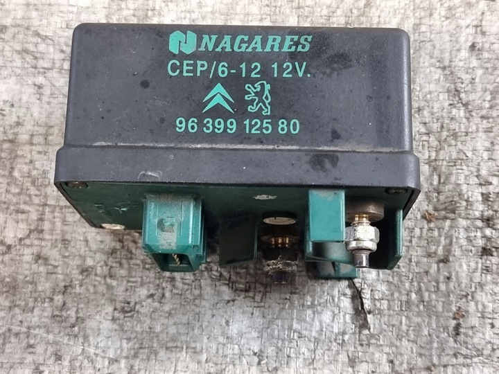фото №1, Реле свечей накаливания оригинальный номер 9639912580 citroen c5 i 2.0 hdi
