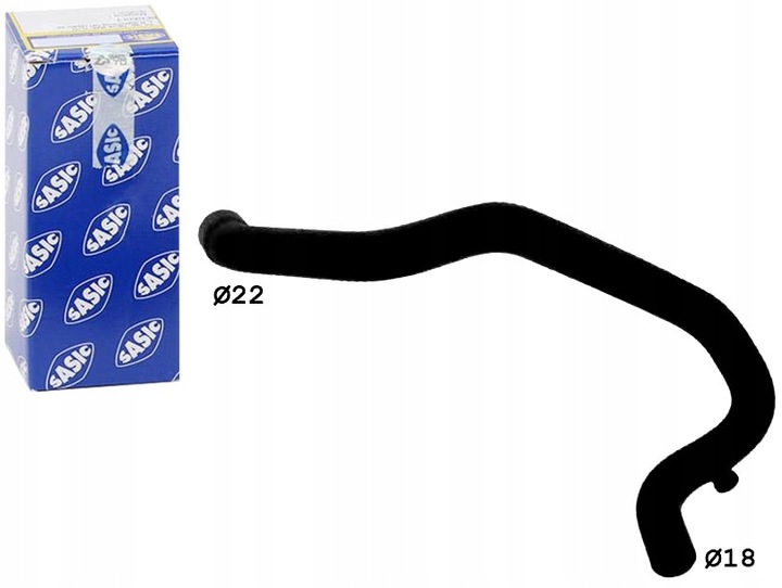 фото №1, Sasic шланг нагрівача opel renault vivaro traf