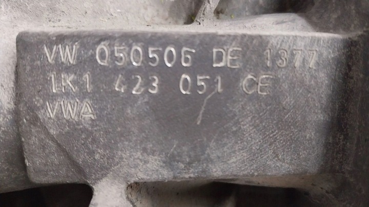 фото №6, Трансмісія рейка рульового управління 1k1423051ce a3 8p leon ii golf v passat b6 caddy iii