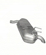 фото №1, Глушитель конечный opel vectra c poj. 1,9 cdti универсал