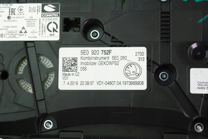 фото №8, Спідометр  прилади skoda octavia mk3 5e0920752f