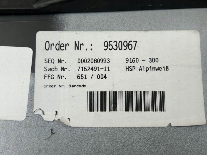фото №9, 2011 bmw 3 e90 e91 спойлер кришки 7167173