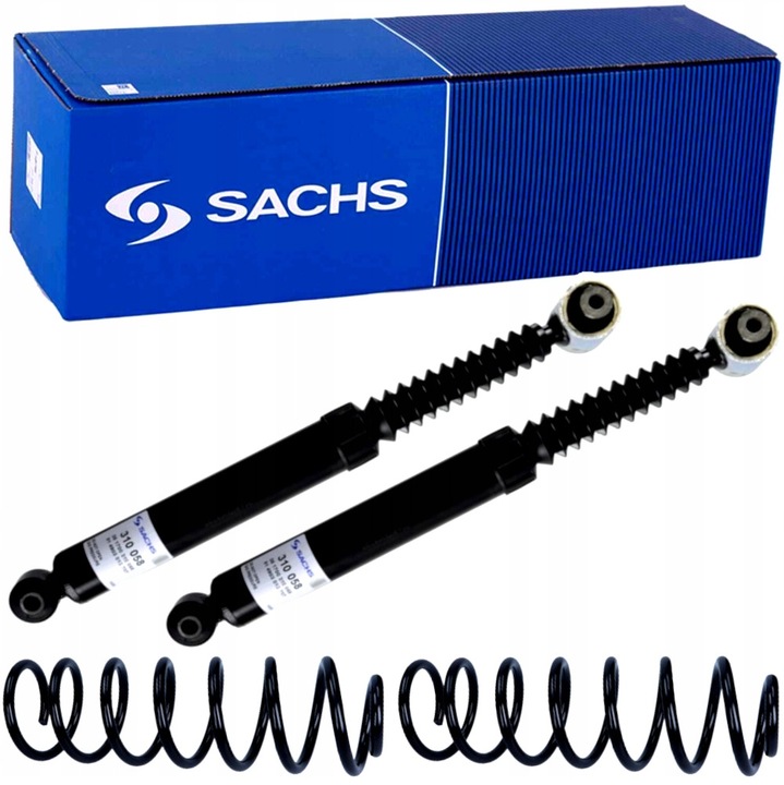 фото №1, Амортизаторы пружины зад renault megane ii scenic ii grand scenic ii sachs