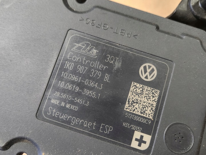 фото №9, Насос abs vw audi skoda 1k0907379bl оригинал.