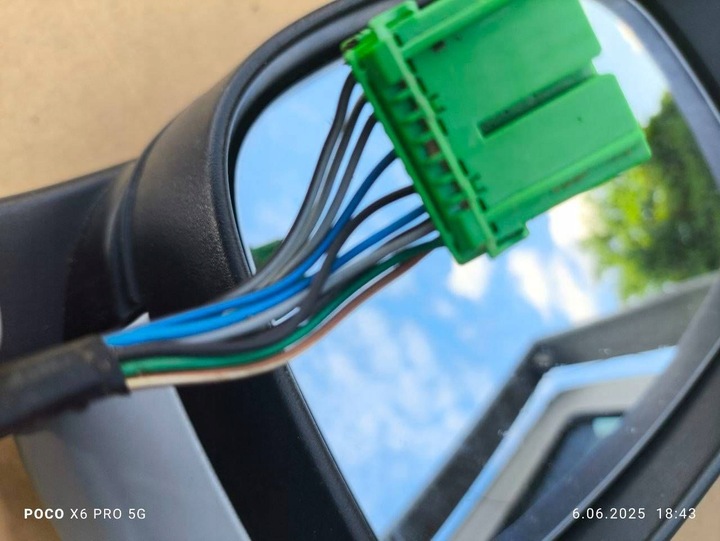 фото №8, Volvo xc60 2015 левая электрические зеркало боковые дверь , 31352107 uk 10 pin