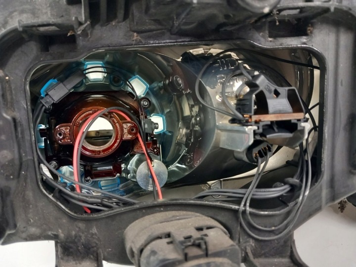 фото №9, Ford mondeo mk4 фара передняя правая линза ксенон eu