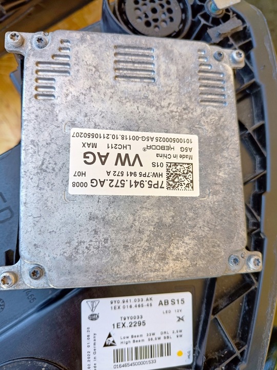 фото №14, Porsche cayenne 9y лампы правая левая перед полный led pdls 9y0941033ak 2022r