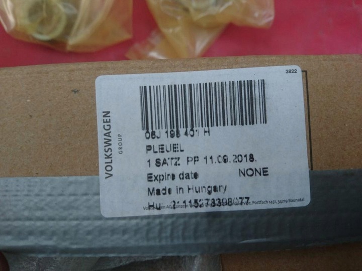 фото №7, Audi vw поршні шатуни 1.8 tsi cdha нове оригінал