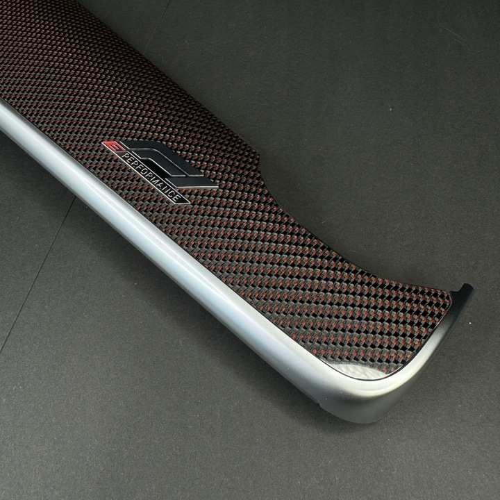 фото №8, Mercedes c w206 cle w236 amg c63 f1 performance карбон dekor планки декоративний