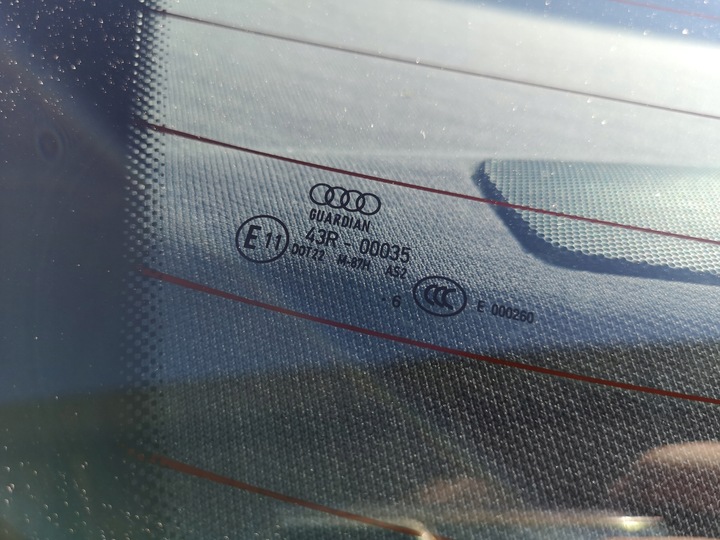фото №6, Стекло зад кузовная audi a8 d3 06r lubelskie