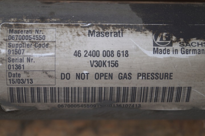 фото №10, Амортизатор mcperson перед maserati quattroporte