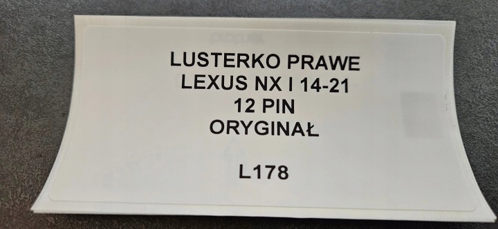 фото №10, Дзеркало праве lexus nx i 14-21 12 pin оригінал європа