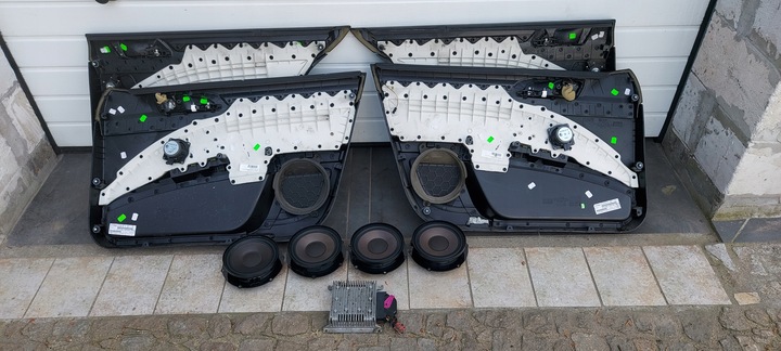 фото №6, Набір динаміків динаміки soundsystem підсилювач skoda superb ii комплект