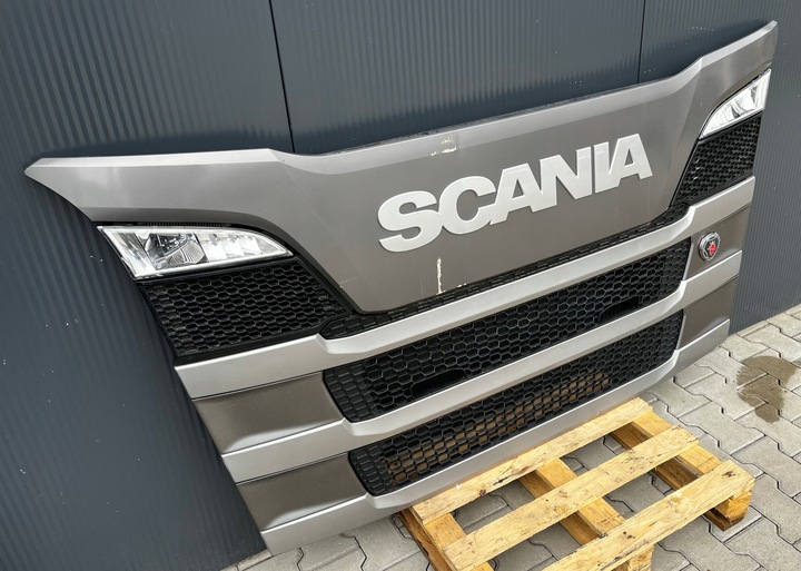 фото №3, Решётка капот scania r