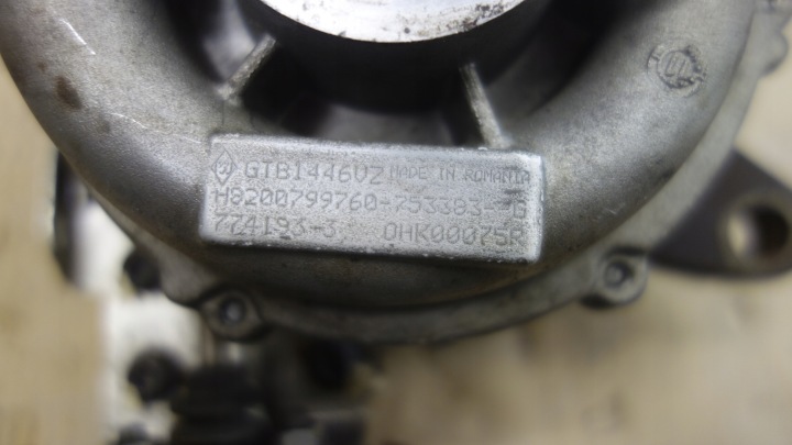 фото №6, Renault 1.9 dci турбонагнетатель gtb1446vz
