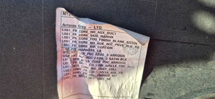 фото №13, Range rover evoque ii l551 19- бампер перед pdc org