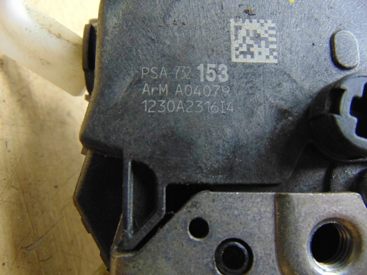 фото №6, Замок двері правий зад citroen c5 iii psa732153 6p