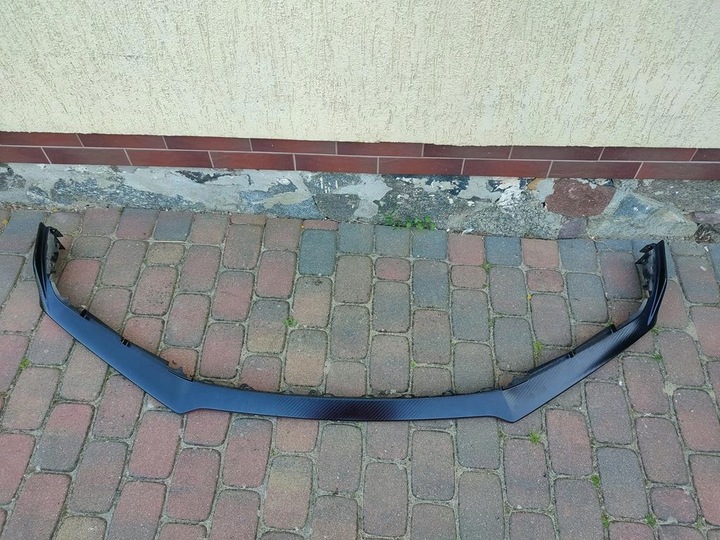 фото №1, Накладка спойлер бампера перед civic x тип r